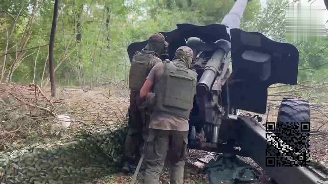 Расчеты гаубиц Д-20 уничтожили скопление живой силы и полевой склад ВСУ