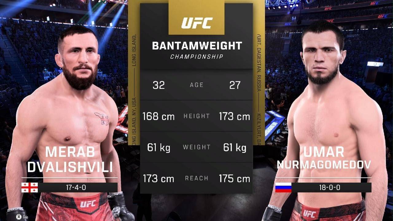 Мераб Двалишвили против Умара Нурмагомедова - UFC 5