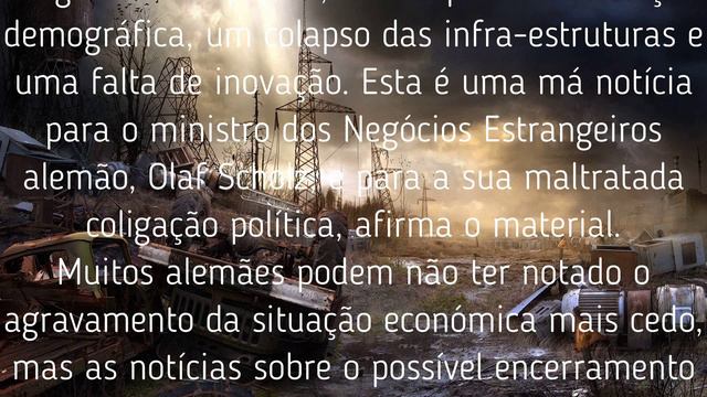 Apocalipse económico na Alemanha