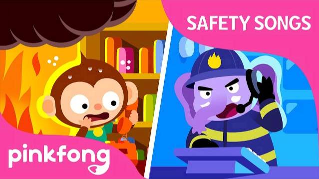 Fire Safety Song | Pinkfong Rangers Safety Songs | Pinkfong Songs for Children