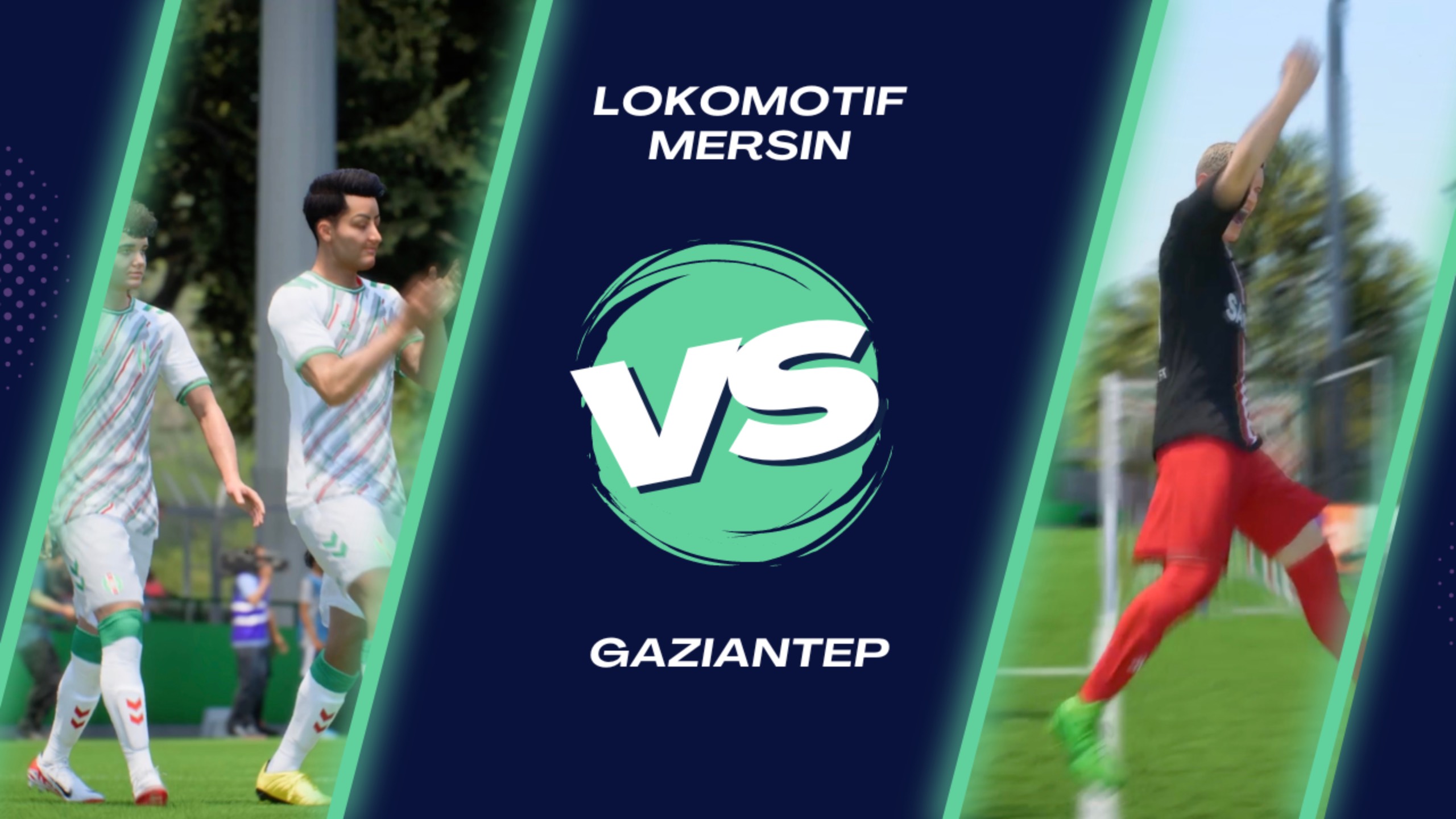 EA FC 25 Карьера Lokomotif - Gaziantep 1-й Тур Полный матч