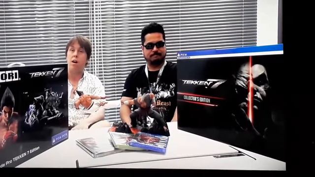 2017 Rage Art 'Message from Mr  Katsuhiro Harada' (Tekken 7)