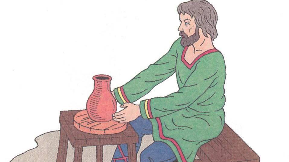 7. Секреты мастерства: Гончар. 
Сказка: Поющий горшок.