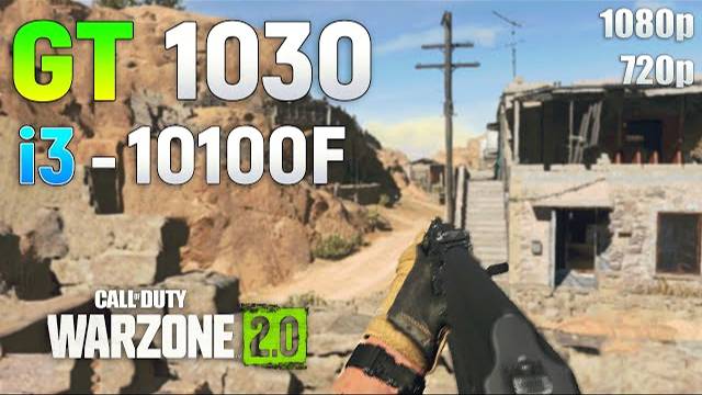 CoD Warzone 2.0 on GT 1030 - How Bad is it?