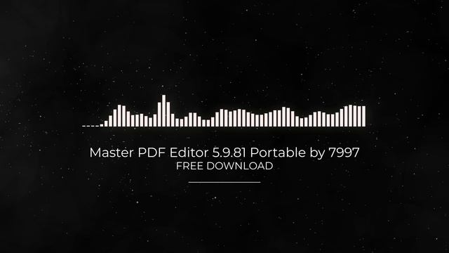 Master PDF Editor 5.9.81 Portable by 7997 FULL