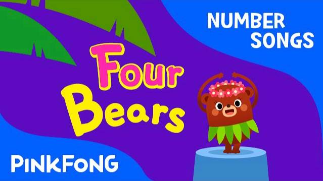 Four Bears | Number Songs | PINKFONG Songs for Children