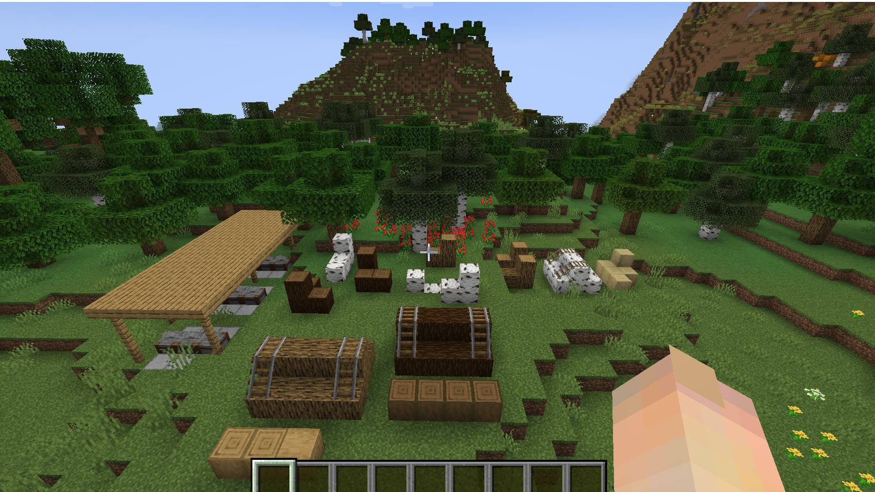 В этом видео я сделал лесопилку в Майнкрафте...