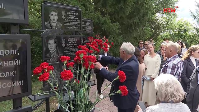 Вечная память героям! В Лямбире открыли мемориальную доску погибшим землякам-участникам СВО