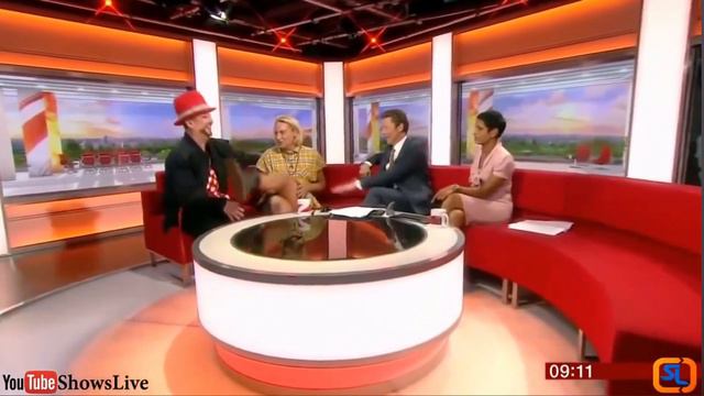 Marilyn and Boy George on BBC Breakfast