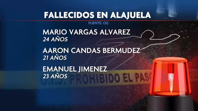 Conductor llegó con tres personas fallecidas al Hospital de Alajuela