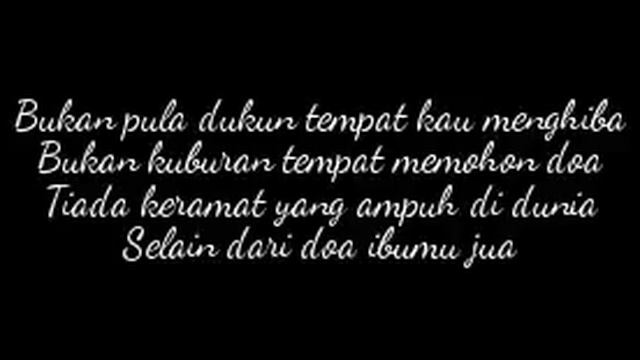 Hai Manusia ... Hormati Ibumu yang Melahirkan dan Membesarkanmu || Raja Dangdut Bang H. ROMA IRAMA