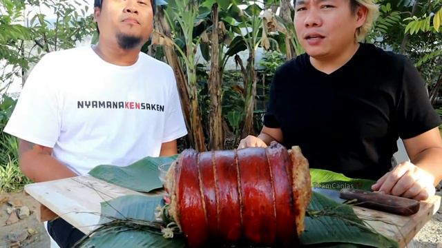 LECHON BELLY ROLL CEBU STYLE (HD) | BACKYARD COOKING