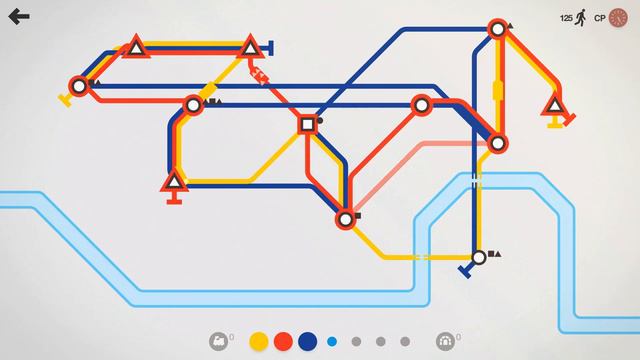 ПРОКЛАДЫВАЕМ ВЕТКИ МЕТРО В MINI METRO