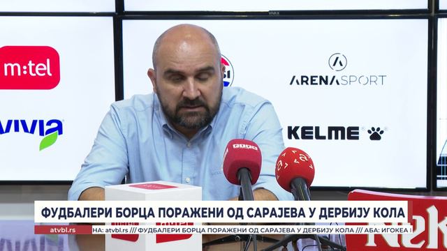 Фудбалери Борца поражени од Сарајева у дербију кола