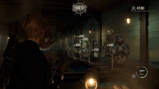 Resident Evil 4 remake shooting range 1-A 4-C