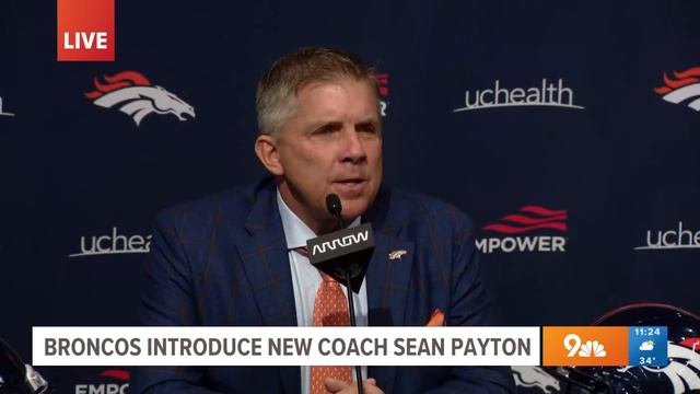 Full news conference: Sean Payton introduced as Broncos head coach