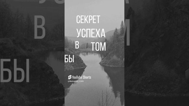 Цитата#82 «секрет успеха» motivation #shorts