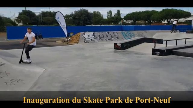 Inauguration du Skate Park de Port-Neuf