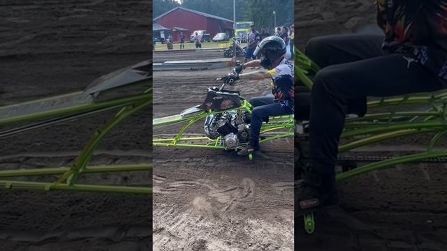 Banshee 3 Cylinder 3.35 sec.  94 mph North Carolina Sand Drag