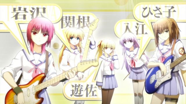 Angel Beats Опенинг