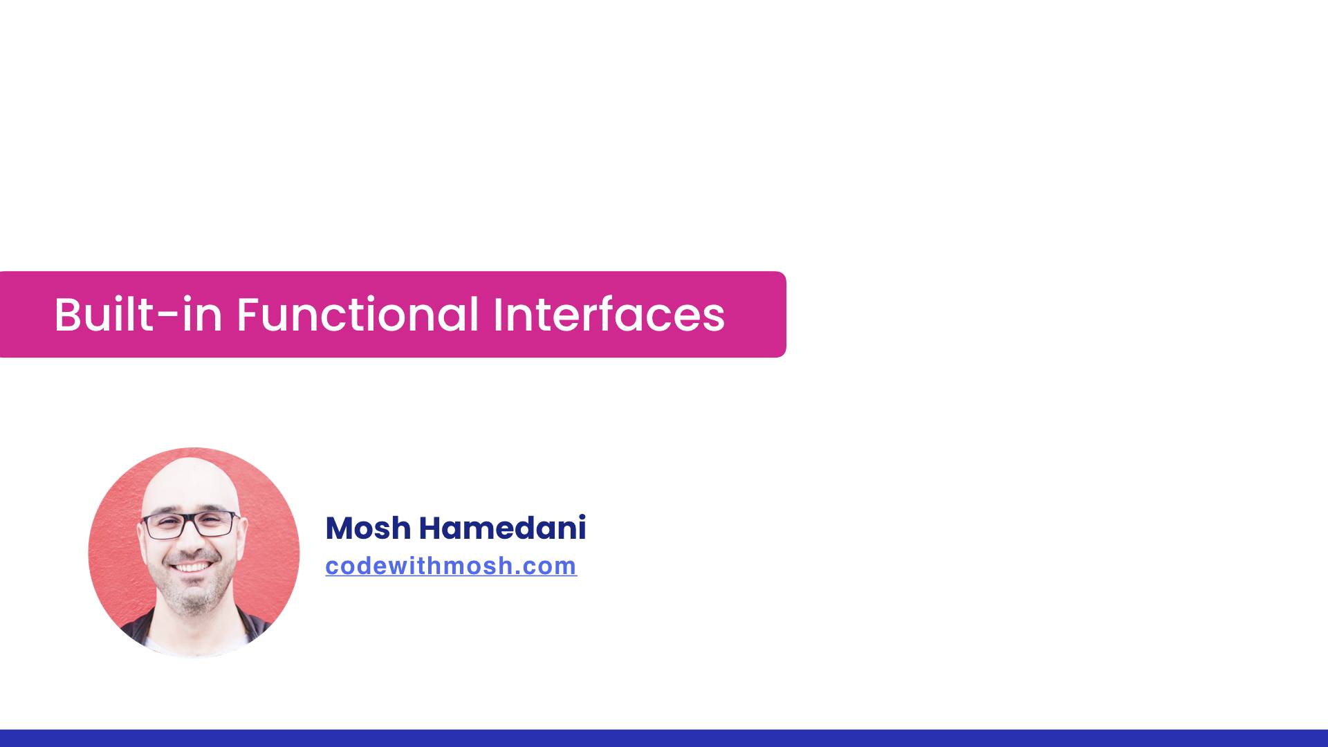 48- Built-in Functional Interfaces