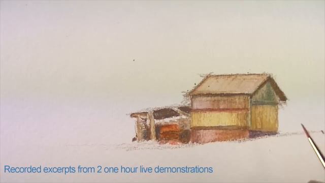 Landscape with Watercolor Pencils - Excerpts