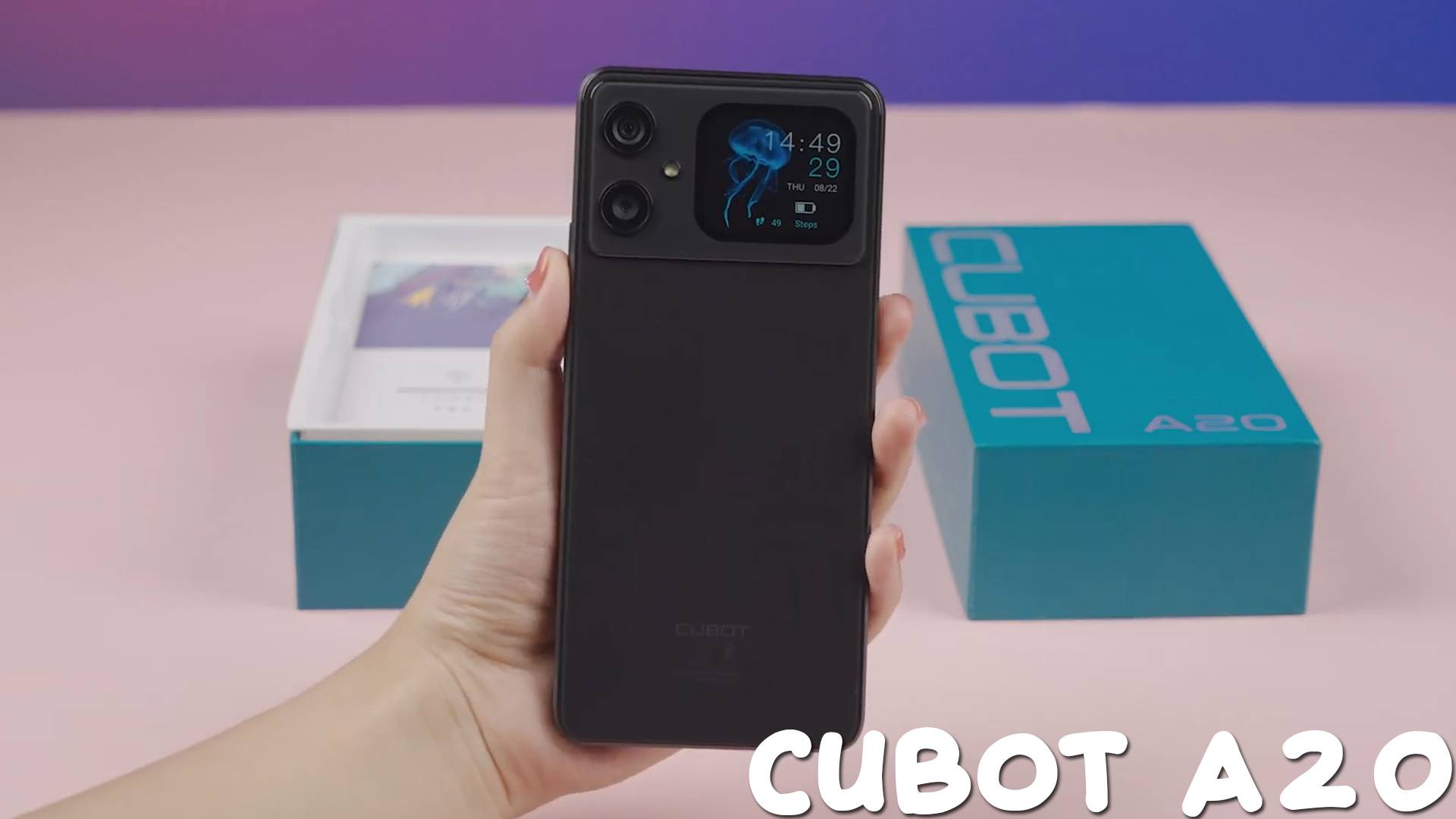 Cubot A20 первый обзор на русском