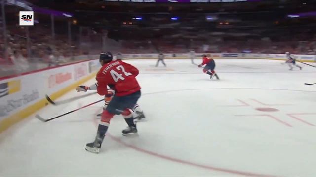 Nicholas Aube-Kubel Hits Evander Kane