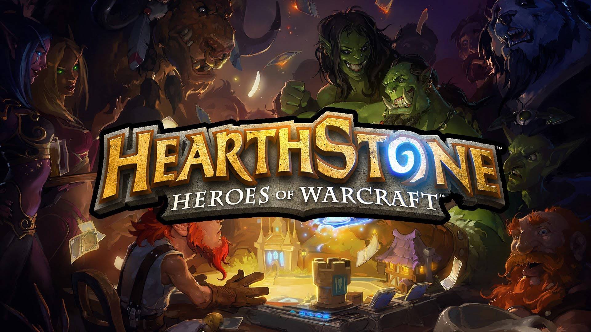 Игорёк играет в Heartstone (молчу, все спят)