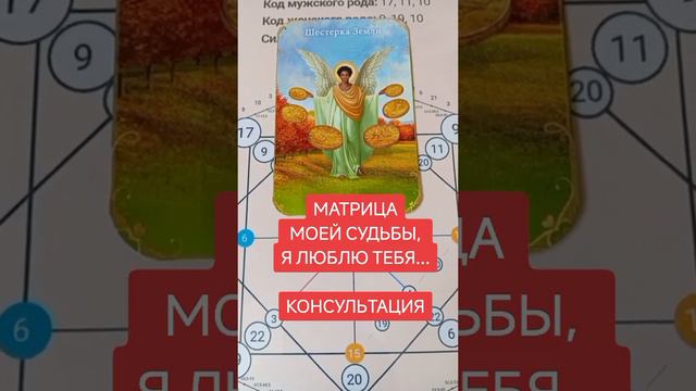 я люблю тебя. матрица души. матрица судьбы.