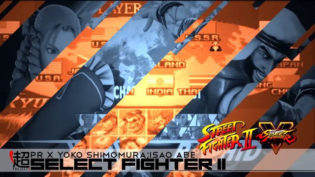 SELECT FIGHTER II - Street Fighter V Player Select ver2