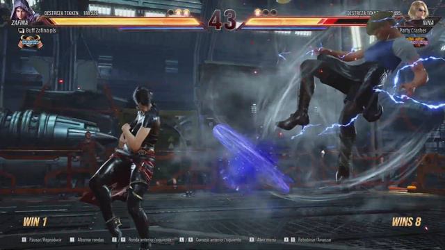 Tekken 8 - Zafina Ranked matches. Tekken King Promo