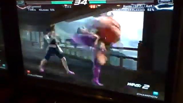 Tekken 6BR HI:  Moshi (Lin) vs. Bambi (Kin)