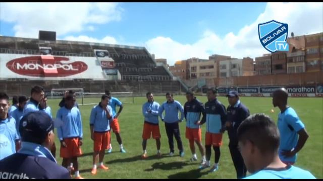 Bolivar TV Conferencia de Prensa Saavedra y Eguino. El equipo ya se prepara para el clasico paceño