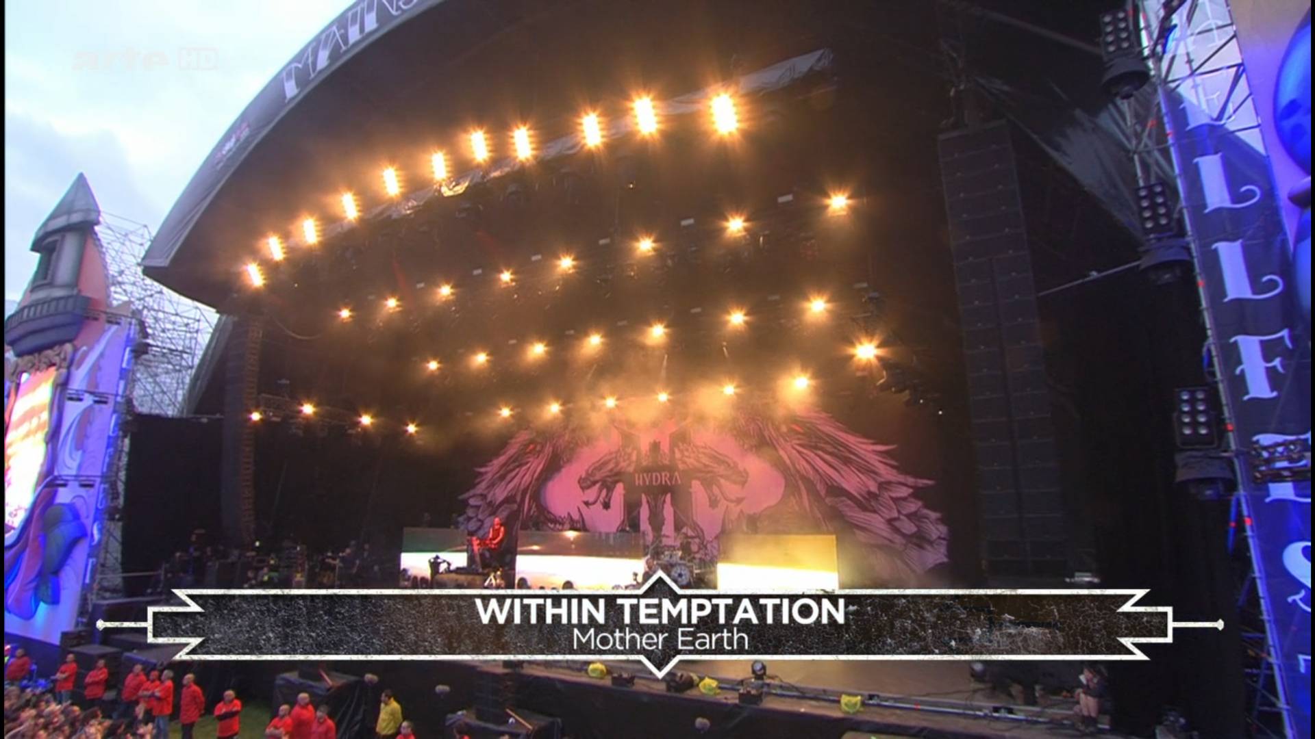 Within Temptation - Mother Earth Выступление на фестивале Hellfest (2016)