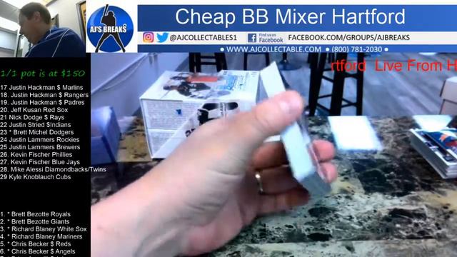 Cheap Baseball Mixer Live From Hartford