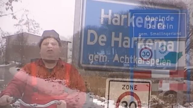 Gewoon Bram. op de fiets nei Harkema(TEKST PETER ALMA)