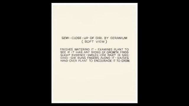 John Baldessari, excerpt 1
