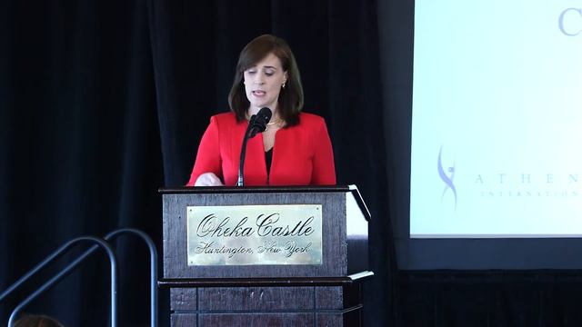 The 2015 Long Island ATHENA Keynote address by Dr. Christine Riordan