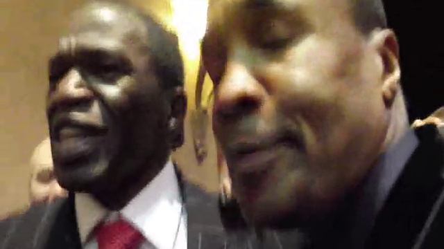 Floyd Mayweather and Sugar Ray Leonard Clash!