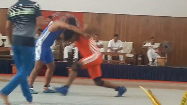 Pawan Kumar wrestling