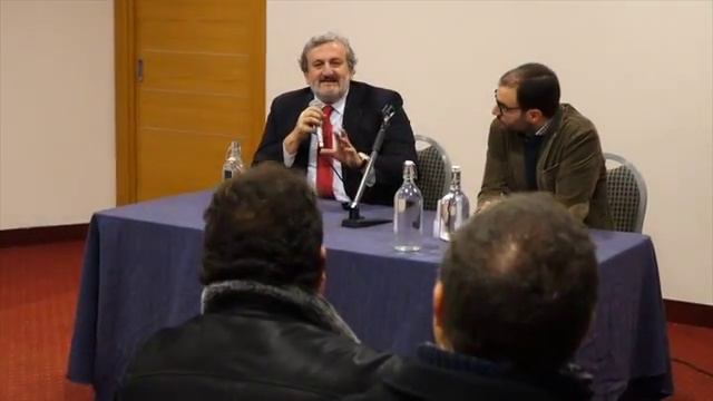 Intervista a Michele Emiliano presso Nicotel Corato