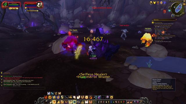 Draenor Quest 459: Dark Binding (WoW, human, Paladin)