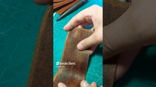 Самый лёгкий лонгер из кожи ручной работы / The lightest longer made of handmade leather