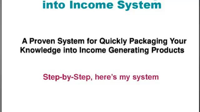 Creating Passive Income - Janis Petit