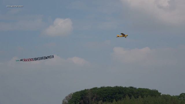 Reclamesleep PH-WDR Komwerkenbijdekar.nl Teuge Airport 4 Juni 2021