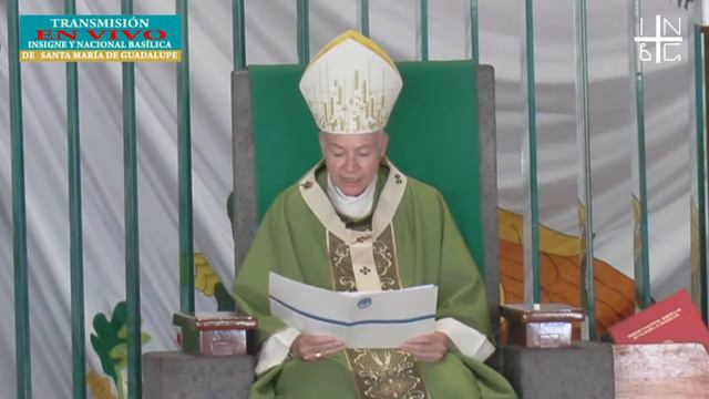 Misa dominical del Arzobispo Primado de México en la Basílica de Guadalupe. 12/09/2021