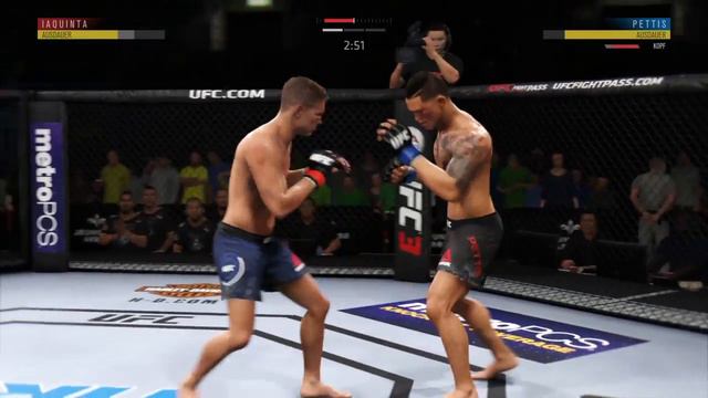 E-Sports Ufc 3 Fight - Al Iaquinta Vs Anthony Pettis