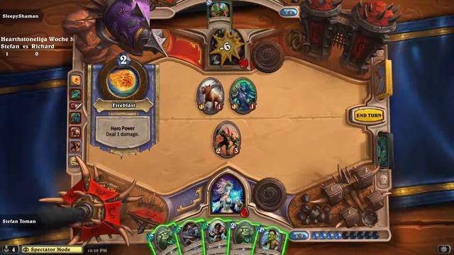 Hearthstone-Liga Woche 3 : Stefan vs Richard - 2 / 4