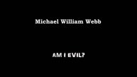 MUSIC | Michael William Webb - Am I Evil? - Metallica Cover (Demo)